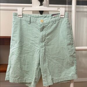 Vineyard Vines Green Seersucker Men's Shorts